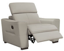 Load image into Gallery viewer, ESF 6021 Grey Sectional and armchair w/ manual recliners
