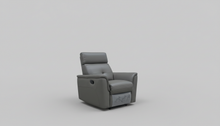 Load image into Gallery viewer, ESF 8501 Dark Grey Chair w/Manual Recliner