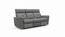 Load image into Gallery viewer, ESF 8501 Dark Grey Sofa w/Manual Recliner