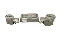 Load image into Gallery viewer, ESF 9015 Grey Sofa w/ manual recliners