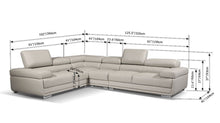 Load image into Gallery viewer, ESF 2119 Sectional with Extra Chair - Beige