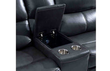Load image into Gallery viewer, ESF 2711 Sectional with 3 Electric Recliners DARK GREY