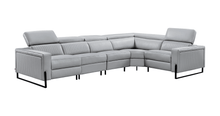 Load image into Gallery viewer, ESF 2787 Sectional with Recliners – Light Grey
