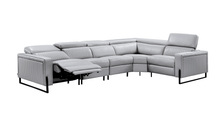 Load image into Gallery viewer, ESF 2787 Sectional with Recliners – Light Grey