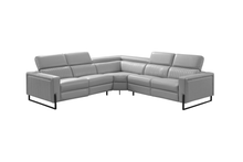 Load image into Gallery viewer, ESF 2787 Sectional with Recliners – Light Grey