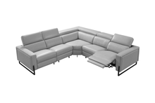 Load image into Gallery viewer, ESF 2787 Sectional with Recliners – Light Grey