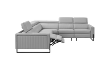 Load image into Gallery viewer, ESF 2787 Sectional with Recliners – Light Grey