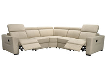 Load image into Gallery viewer, ESF 6021 Cream Sectional and armchair w/ manual recliners