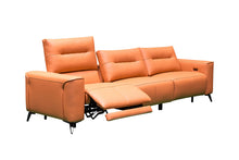 Load image into Gallery viewer, ESF Lex Orange Sofa w/recliner