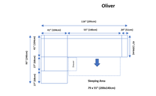 Load image into Gallery viewer, ESF Oliver Sectional w/ Bed and Storage