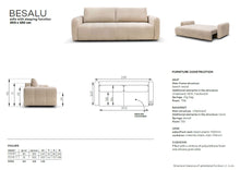 Load image into Gallery viewer, ESF Besalu Sofabed