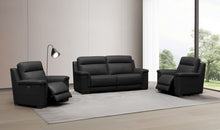 Load image into Gallery viewer, ESF Daxton Recliner Black Sofa &amp; Armchair