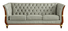 Load image into Gallery viewer, ESF 401 Grey Leather Sofa