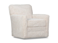 Load image into Gallery viewer, ESF J2561 Fabric Swivel Accent Chair with Track Arm