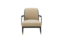 Load image into Gallery viewer, ESF Modern Faux Leather Accent Armchair