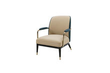 Load image into Gallery viewer, ESF Modern Faux Leather Accent Armchair