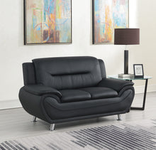 Load image into Gallery viewer, New York Black Sofa &amp; Loveseat