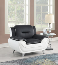 Load image into Gallery viewer, New York Black &amp; White Sofa &amp; Loveseat &amp; Chair
