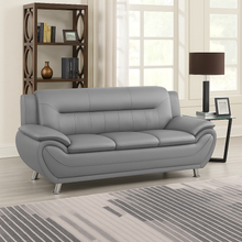 Load image into Gallery viewer, New York Gray Sofa &amp; Loveseat &amp; Chair