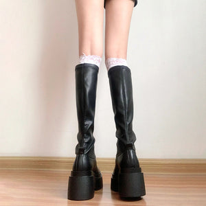 Women's Stretch Slimming Boots High