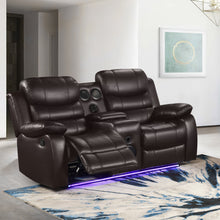 Load image into Gallery viewer, Orlando Brown Sofa &amp; Loveseat