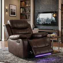 Load image into Gallery viewer, Orlando Brown Sofa &amp; Loveseat &amp; Chair