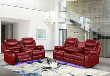 Load image into Gallery viewer, Orlando Red Sofa &amp; Loveseat &amp; Chair