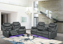Load image into Gallery viewer, Orlando Gray Sofa &amp; Loveseat