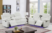 Load image into Gallery viewer, Orlando White Sofa &amp; Loveseat &amp; Chair