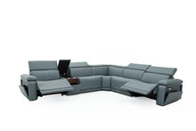 Load image into Gallery viewer, Phoenix Teal 6-pc Sectional New