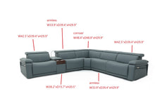 Load image into Gallery viewer, Phoenix Teal 6-pc Sectional New