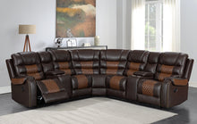 Load image into Gallery viewer, Sarasota Brown 4-pc Sectional