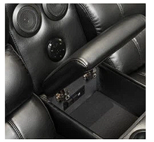 Load image into Gallery viewer, Dearborn Black Sofa &amp; Loveseat &amp; Chair