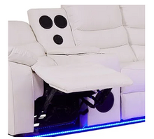 Load image into Gallery viewer, Bronx White 3-pc Sectional