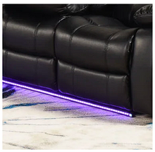 Load image into Gallery viewer, Orlando Black Sofa &amp; Loveseat &amp; Chair