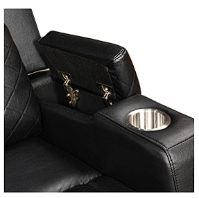 Load image into Gallery viewer, Detroit Black Sofa &amp; Loveseat &amp; Chair