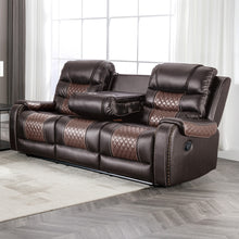 Load image into Gallery viewer, South Sarasota Brown Sofa &amp; Loveseat &amp; Chair