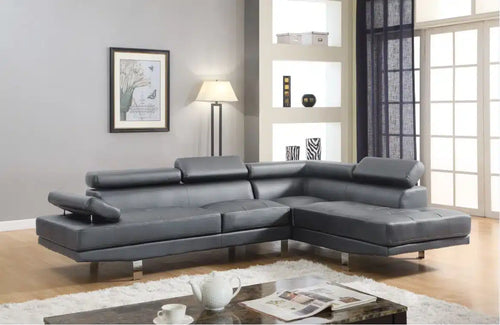 U7102 Grey Sofa Set Sectional