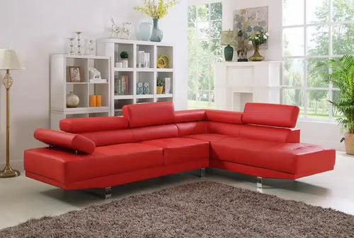 U7103 Red Sofa Set Sectional