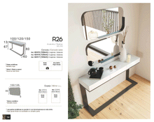 Load image into Gallery viewer, ESF R26 Console Table