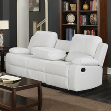 Load image into Gallery viewer, Wesley White Sofa &amp; Loveseat &amp; Chair