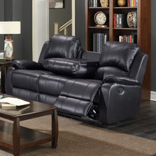 Load image into Gallery viewer, Wesley Black Sofa &amp; Loveseat &amp; Chair