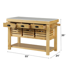 Load image into Gallery viewer, Acme Grovaam Kitchen Island