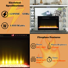Load image into Gallery viewer, Acme Noralie Fireplace W/Bluetooth