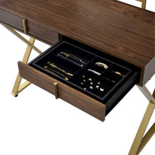 Load image into Gallery viewer, Acme Coleen Vanity Desk W/Mirror &amp; Jewelry Tray