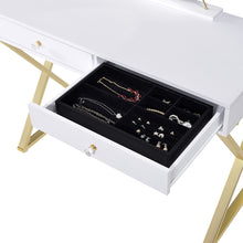 Load image into Gallery viewer, Acme Coleen Vanity Desk W/Mirror &amp; Jewelry Tray