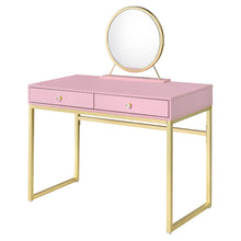 Load image into Gallery viewer, Acme Coleen Vanity Desk W/Mirror &amp; Jewelry Tray