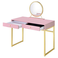 Load image into Gallery viewer, Acme Coleen Vanity Desk W/Mirror &amp; Jewelry Tray