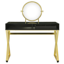 Load image into Gallery viewer, Acme Coleen Vanity Desk W/Mirror &amp; Jewelry Tray