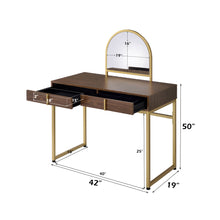 Load image into Gallery viewer, Acme Coleen Vanity Desk W/Mirror &amp; Jewelry Tray